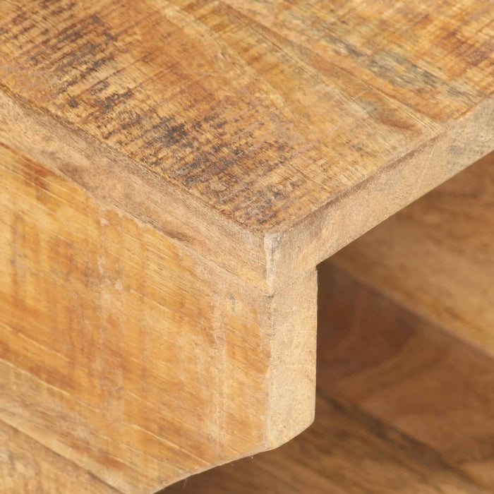 Suport bicicletă de perete, 35x25x25 cm, lemn masiv mango brut - WALTI WALTI