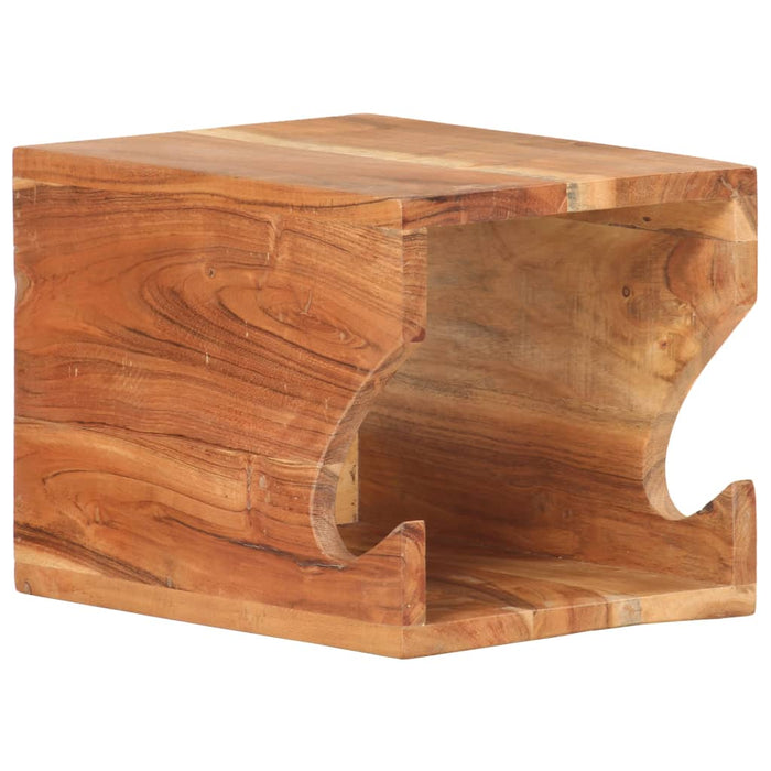 Suport bicicletă de perete, 35 x 25 x 25 cm, lemn masiv acacia - WALTI WALTI