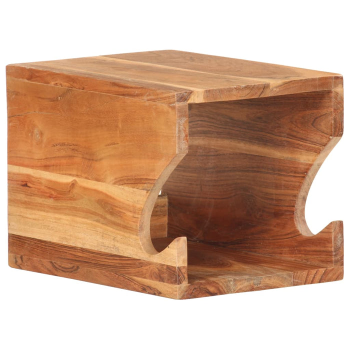 Suport bicicletă de perete, 35 x 25 x 25 cm, lemn masiv acacia - WALTI WALTI