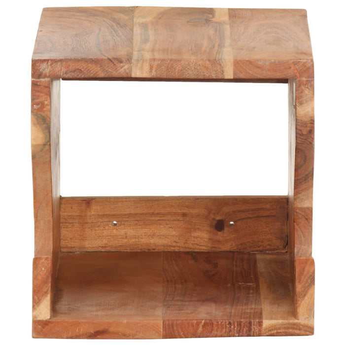 Suport bicicletă de perete, 35 x 25 x 25 cm, lemn masiv acacia - WALTI WALTI