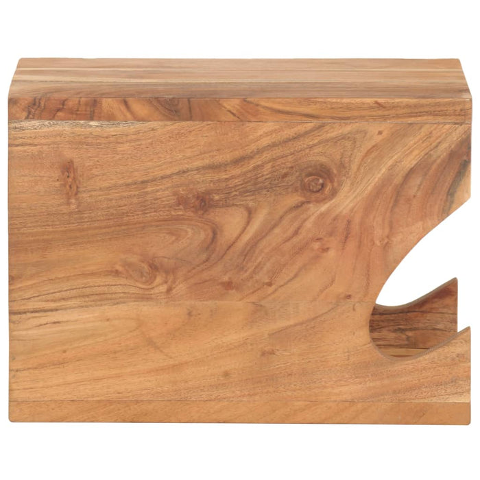 Suport bicicletă de perete, 35 x 25 x 25 cm, lemn masiv acacia - WALTI WALTI