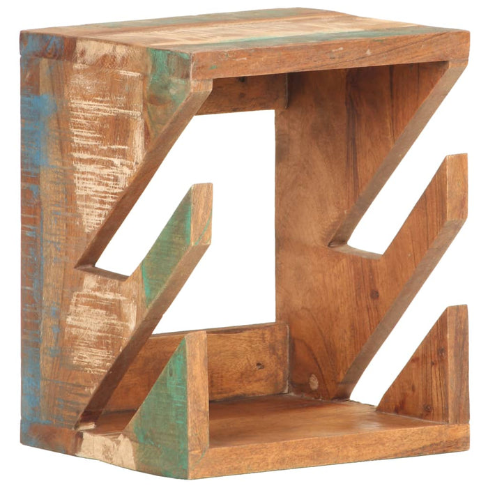 Suport skateboard de perete 25x20x30 cm lemn masiv de reciclat - WALTI WALTI