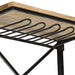 Dulap de vin design tractor alb 49x31x172 cm mango nefinisat - WALTI WALTI