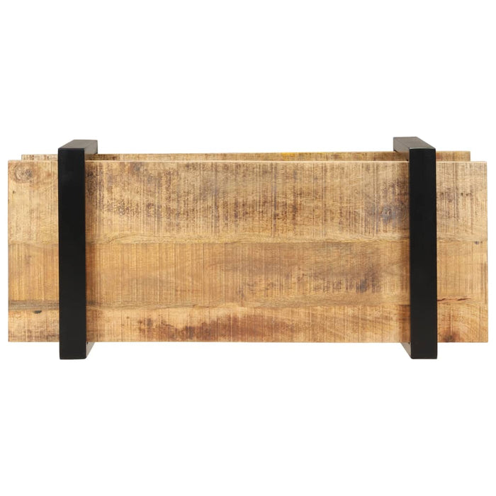 Comodă TV, 90 x 40 x 40 cm, lemn de mango nefinisat - WALTI WALTI