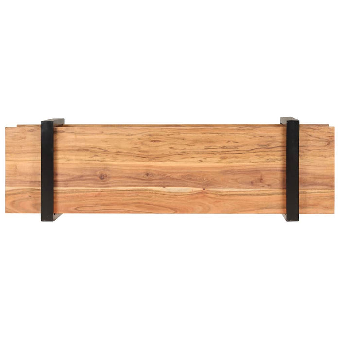Comodă TV, 130 x 40 x 40 cm, lemn masiv de acacia - WALTI WALTI