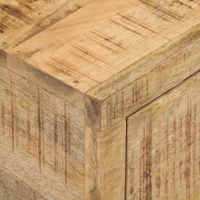 Comodă TV (118-195) x 30 x 40 cm, lemn brut de mango WALTI