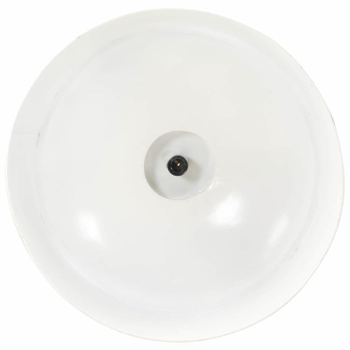 Lampă suspendată industrială, alb, 32 cm, E27 WALTI
