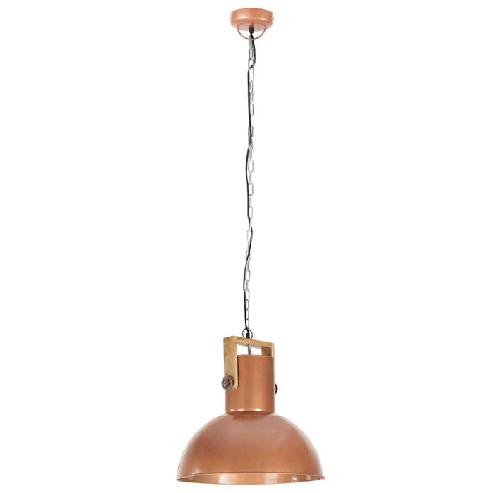 Lampă suspendată industrială 25 W arămiu 52 cm mango rotund E27 WALTI