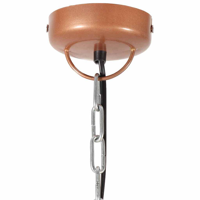 Lampă suspendată industrială 25 W arămiu 52 cm mango rotund E27 WALTI