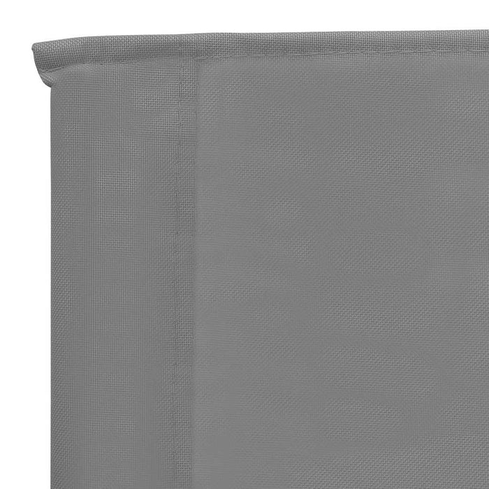 Scaune pliante 2 buc. Material textil gri WALTI