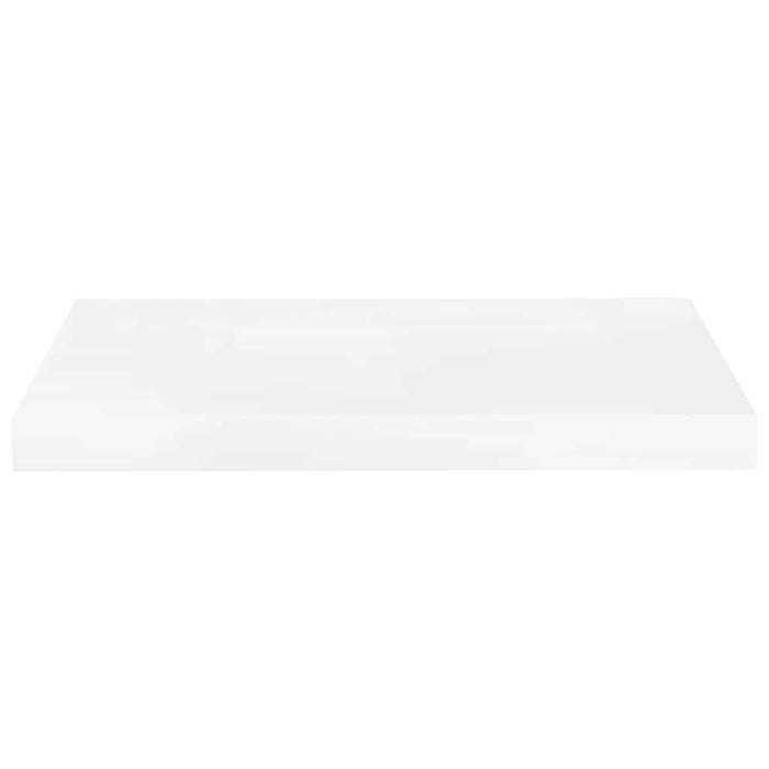 Rafturi de perete, 4 buc., alb extralucios, 50x23x3,8 cm, MDF - WALTI WALTI