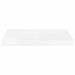 Rafturi de perete, 4 buc., alb extralucios, 50x23x3,8 cm, MDF - WALTI WALTI