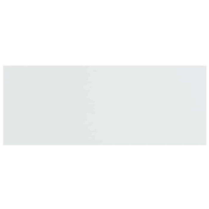 Rafturi de perete, 2 buc., alb extralucios, 60x23,5x3,8 cm, MDF - WALTI WALTI