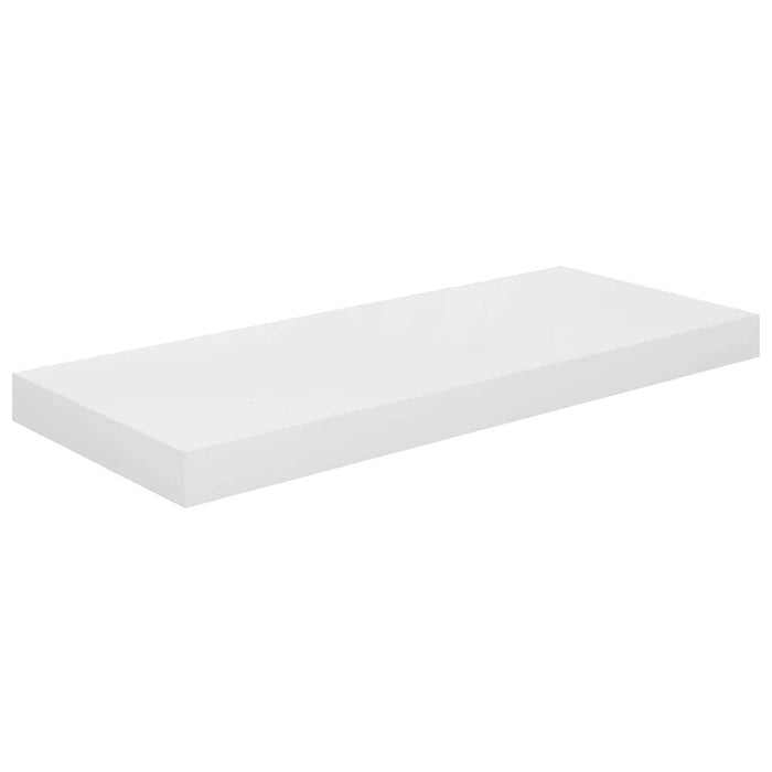 Rafturi de perete, 4 buc., alb extralucios, 60x23,5x3,8 cm, MDF - WALTI WALTI
