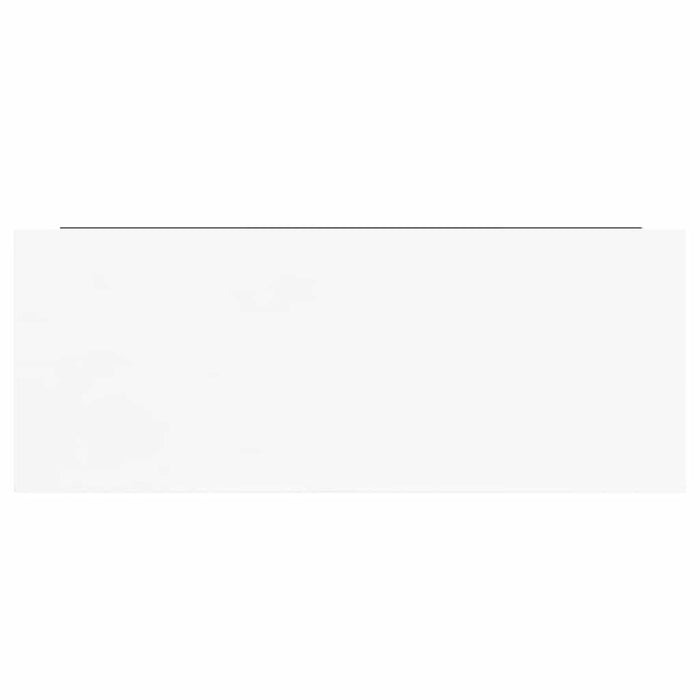 Rafturi de perete, 4 buc., alb extralucios, 60x23,5x3,8 cm, MDF - WALTI WALTI