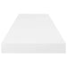 Raft de perete suspendat, alb extralucios, 80x23,5x3,8 cm, MDF - WALTI WALTI