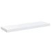 Rafturi de perete, 2 buc., alb extralucios, 80x23,5x3,8 cm, MDF - WALTI WALTI