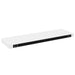 Rafturi de perete, 4 buc., alb extralucios, 80x23,5x3,8 cm, MDF - WALTI WALTI