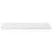 Raft de perete suspendat, alb extralucios, 90x23,5x3,8 cm, MDF - WALTI WALTI