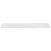 Rafturi de perete, 2 buc., alb extralucios, 120x23,5x3,8 cm MDF - WALTI WALTI