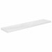 Rafturi de perete, 4 buc., alb extralucios, 120x23,5x3,8 cm MDF - WALTI WALTI