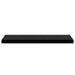 Rafturi de perete, 4 buc., negru extralucios 80x23,5x3,8 cm MDF - WALTI WALTI