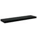 Raft perete suspendat, negru extralucios, 90x23,5x3,8 cm, MDF - WALTI WALTI
