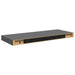 Rafturi de perete, 4 buc., gri extralucios, 60x23,5x3,8 cm, MDF - WALTI WALTI
