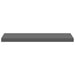 Raft de perete suspendat, gri extralucios, 80x23,5x3,8 cm, MDF - WALTI WALTI