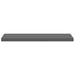 Rafturi de perete, 2 buc., gri extralucios, 90x23,5x3,8 cm, MDF - WALTI WALTI