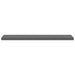 Raft de perete suspendat, gri extralucios, 120x23,5x3,8 cm, MDF - WALTI WALTI