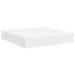 Raft de perete suspendat, alb, 23x23,5x3,8 cm, MDF - WALTI WALTI