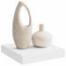 Raft de perete suspendat, alb, 23x23,5x3,8 cm, MDF - WALTI WALTI