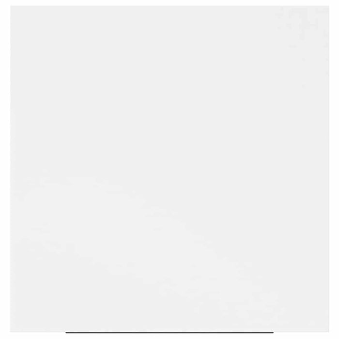 Rafturi de perete suspendate, 2 buc., alb, 23x23,5x3,8 cm, MDF - WALTI WALTI