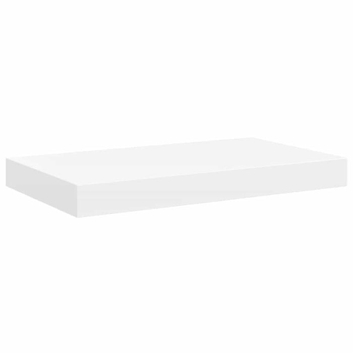 Rafturi de perete suspendate, 4 buc., alb, 40x23x3,8 cm, MDF - WALTI WALTI