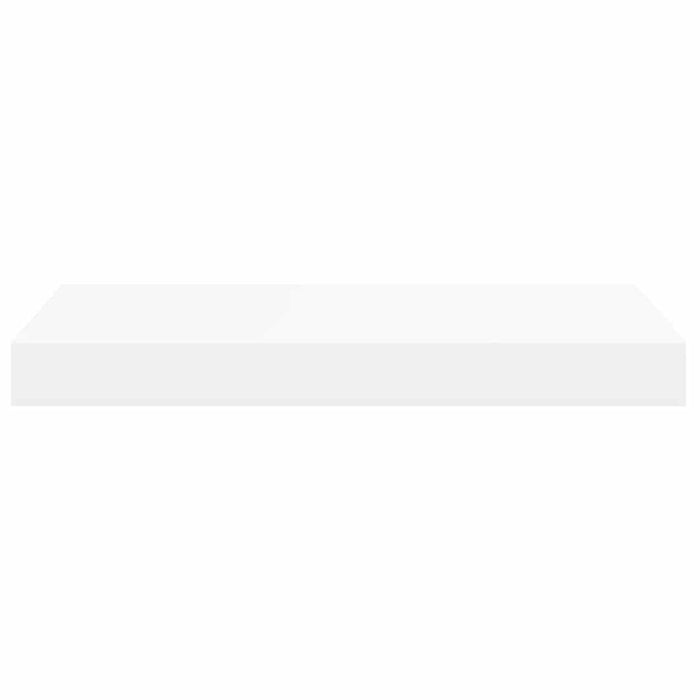 Rafturi de perete suspendate, 4 buc., alb, 40x23x3,8 cm, MDF - WALTI WALTI