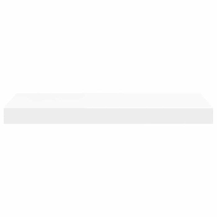 Rafturi de perete suspendate, 4 buc., alb, 50x23,5x3,8 cm, MDF WALTI
