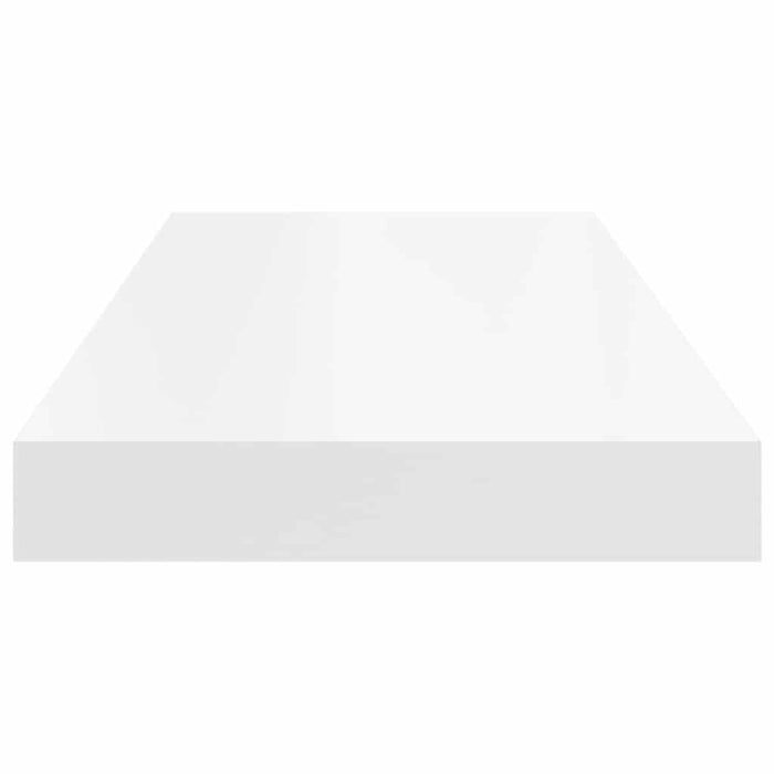 Raft de perete suspendat, alb, 60x23,5x3,8 cm, MDF - WALTI WALTI