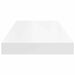 Raft de perete suspendat, alb, 60x23,5x3,8 cm, MDF - WALTI WALTI