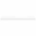 Rafturi de perete suspendate, 2 buc., alb, 60x23,5x3,8 cm, MDF - WALTI WALTI