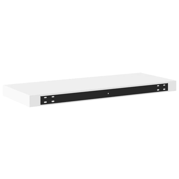 Rafturi de perete suspendate, 2 buc., alb, 60x23,5x3,8 cm, MDF - WALTI WALTI