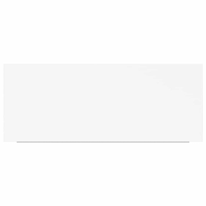 Rafturi de perete suspendate, 2 buc., alb, 60x23,5x3,8 cm, MDF - WALTI WALTI