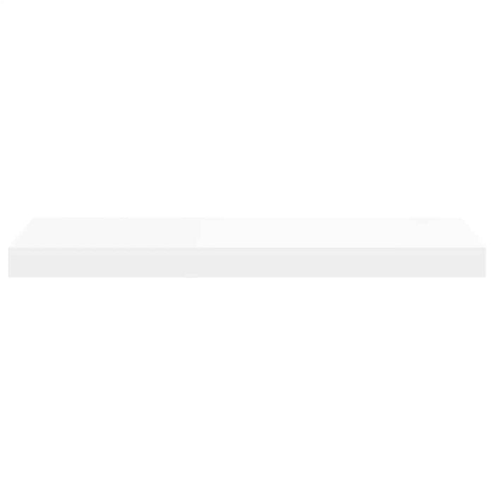 Rafturi de perete suspendate, 4 buc., alb, 60x23,5x3,8 cm, MDF - WALTI WALTI