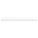Rafturi de perete suspendate, 4 buc., alb, 60x23,5x3,8 cm, MDF - WALTI WALTI