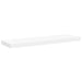 Raft de perete suspendat, alb, 80x23,5x3,8 cm, MDF - WALTI WALTI