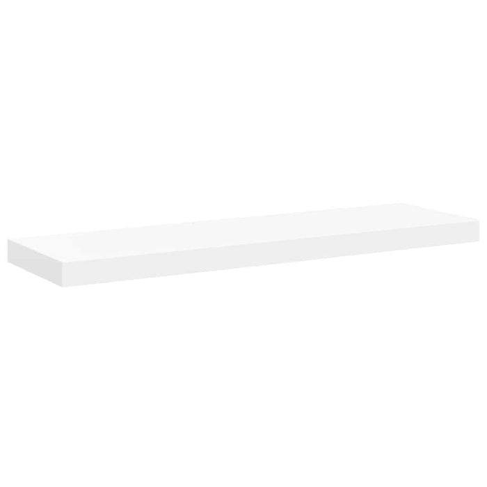 Rafturi de perete, 4 buc., alb, 80 x 23,5 x 3,8 cm, MDF - WALTI WALTI