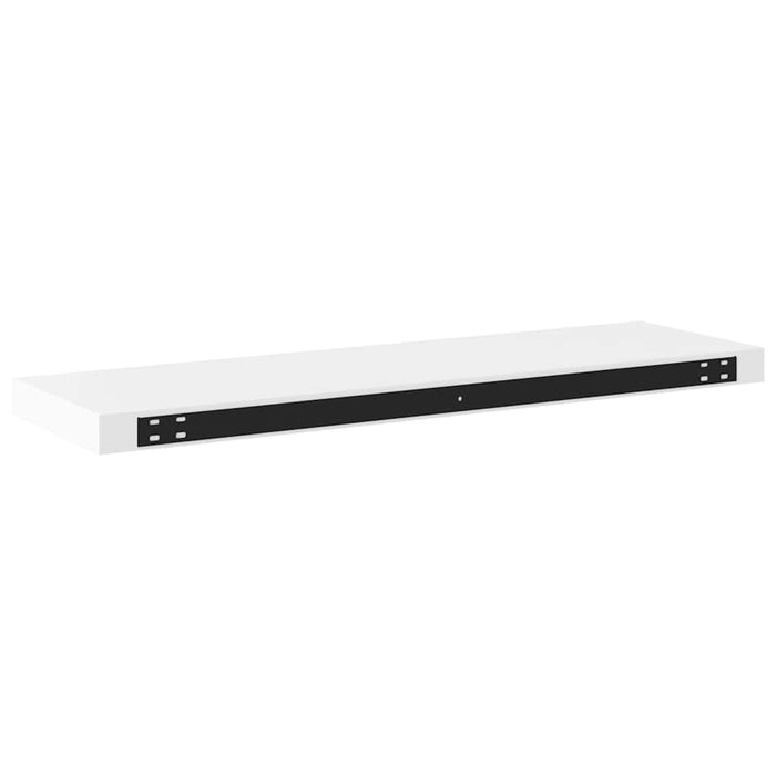 Rafturi de perete, 4 buc., alb, 80 x 23,5 x 3,8 cm, MDF - WALTI WALTI