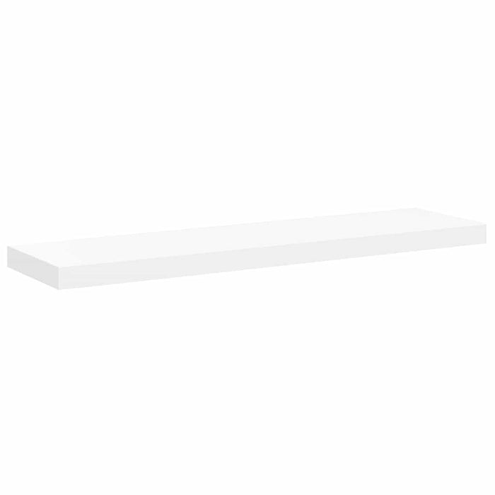 Raft de perete suspendat, alb, 90x23,5x3,8 cm, MDF - WALTI WALTI