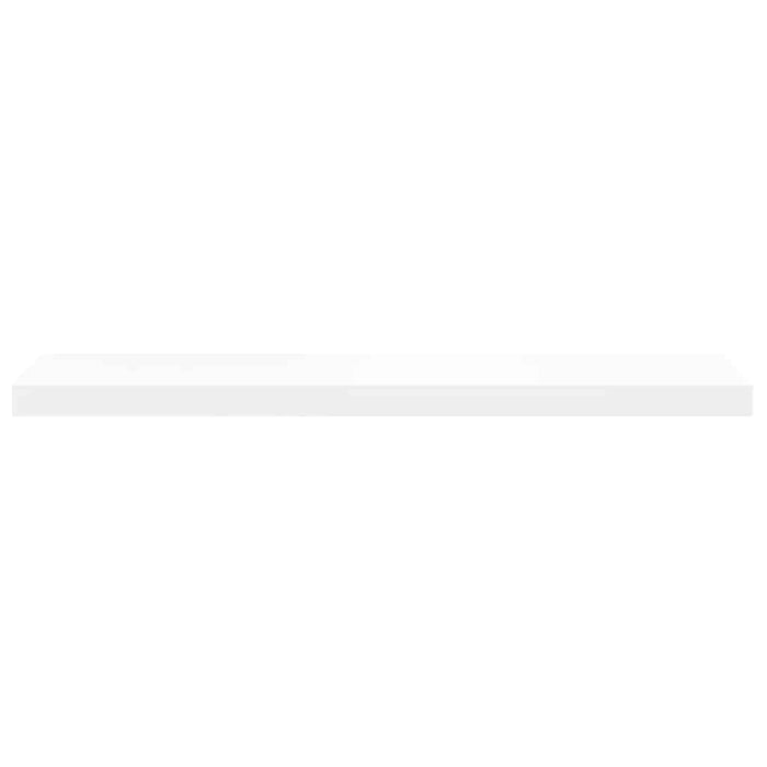 Raft de perete suspendat, alb, 90x23,5x3,8 cm, MDF - WALTI WALTI