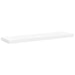 Rafturi de perete suspendate, 2 buc., alb, 90x23,5x3,8 cm, MDF - WALTI WALTI